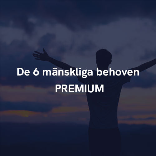 De 6 mänskliga behoven - PREMIUM